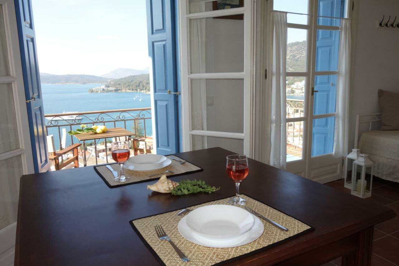 Poros TownPanoramic Viewアパートメント エクステリア 写真